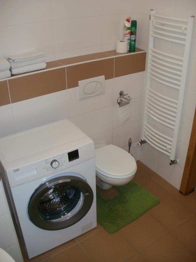 Garden Apartment With Garage In Central Prága Kültér fotó
